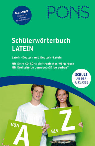 PONS Schülerwörterbuch Latein für die Schule - Latein-Deutsch / Deutsch-Latein, mit CD-Rom - nan