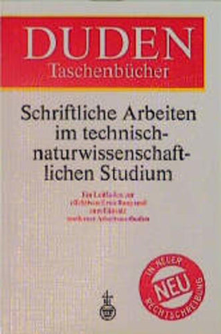 Schriftliche Arbeiten im technisch-naturwissenschaftlichen Studium - Christoph Friedrich
