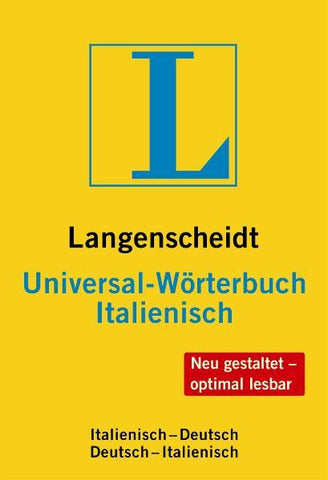 Langenscheidt Universal-Wörterbuch Italienisch - Italienisch-Deutsch/Deutsch-Italienisch - Langenscheidt-Redaktion