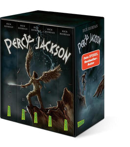 Percy Jackson: Taschenbuchschuber - Rick Riordan, Gabriele Haefs