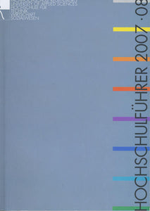 Hochschulführer der Fachhochschule Regensburg 2007/08 - Martina Lorenz (Hrsg.)
